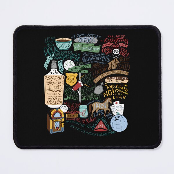 Item preview, Packed Hand Drawn Text Collage Featuring Jukebox Police designed and sold by prodesign2021.