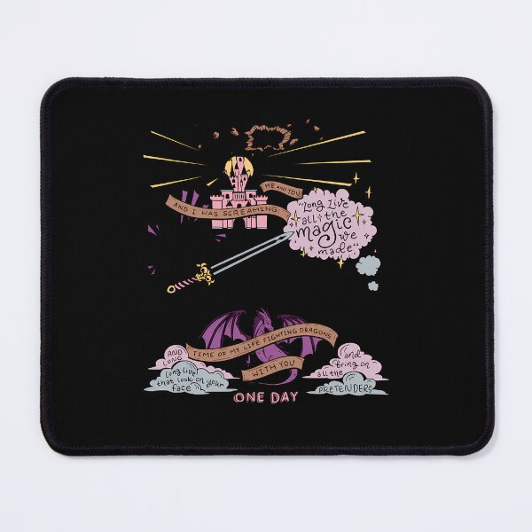 Item preview, Whimsical Fantasy Layout Featuring Pink Fairy Castle Sword designed and sold by prodesign2021.