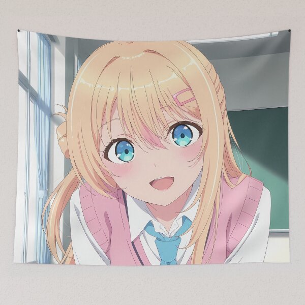 Item preview, Yuu Amami Second Prettiest Girl Kura Nika Classroom Bright Smile designed and sold by PMartistStudio.