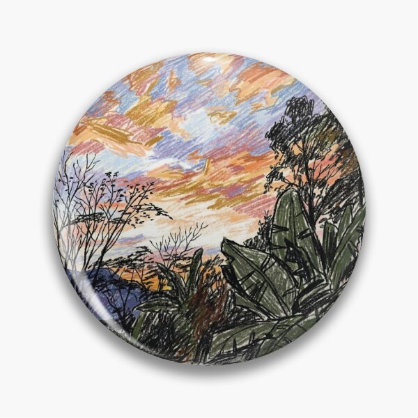 Item preview, landscape with sunset sky designed and sold by CristianCEB.