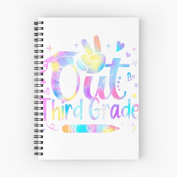 Item preview, Peace Out Third Grade Cute Tie Dye Last Day of 3rd Grade T-Shirt designed and sold by JJLetterDesigns.