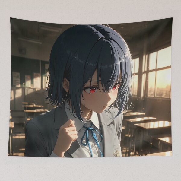 Item preview, Umi Asanagi Second Prettiest Girl Determined Classroom Sunset designed and sold by PMartistStudio.