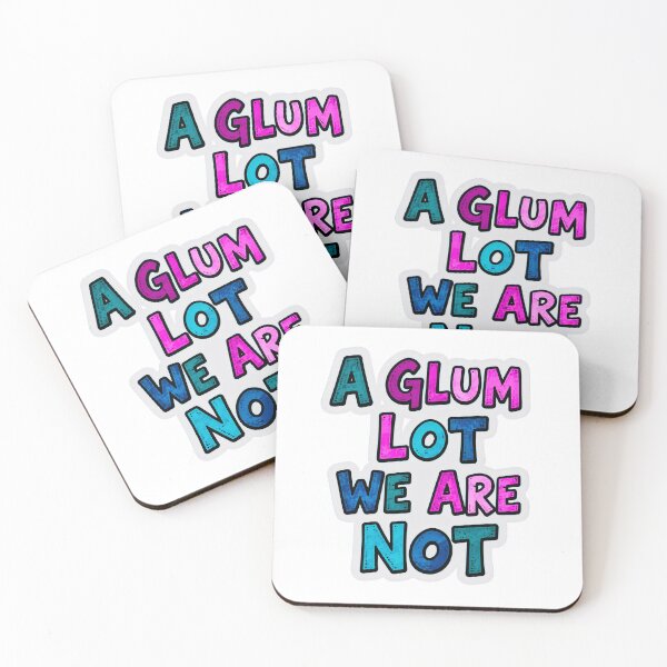 Item preview, 12 step slogan, recovery quote, sobriety gift, "a glum lot we are not" designed and sold by OmStudioz .