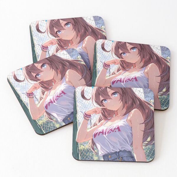 Item preview, Mihono Bourbon Uma Musume Pretty Derby Casual Summer Pose designed and sold by PMartistStudio.