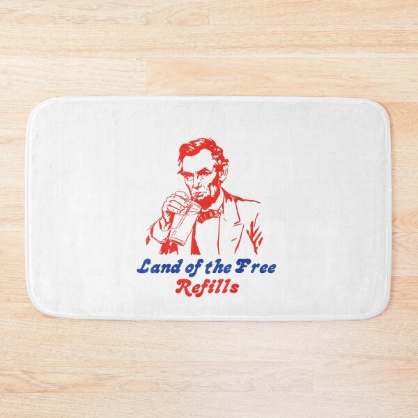 Item preview, 4th July Abe Lincoln Land of The Free Refills Funny Beer designed and sold by CriseldaBruning.