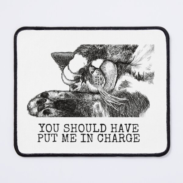 Item preview, You Should Have Put Me In Charge designed and sold by Felt Cute Handcrafts.