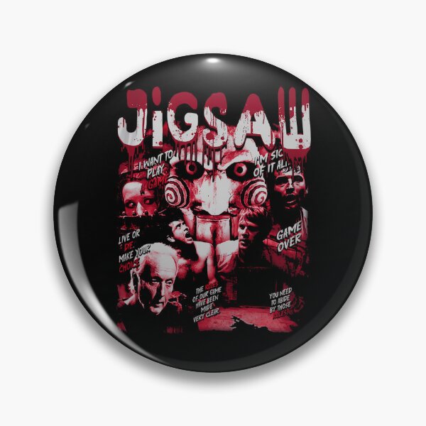 Item preview, Red Tinted Thriller Poster Featuring Close Up Puppet Face designed and sold by youssef amin.