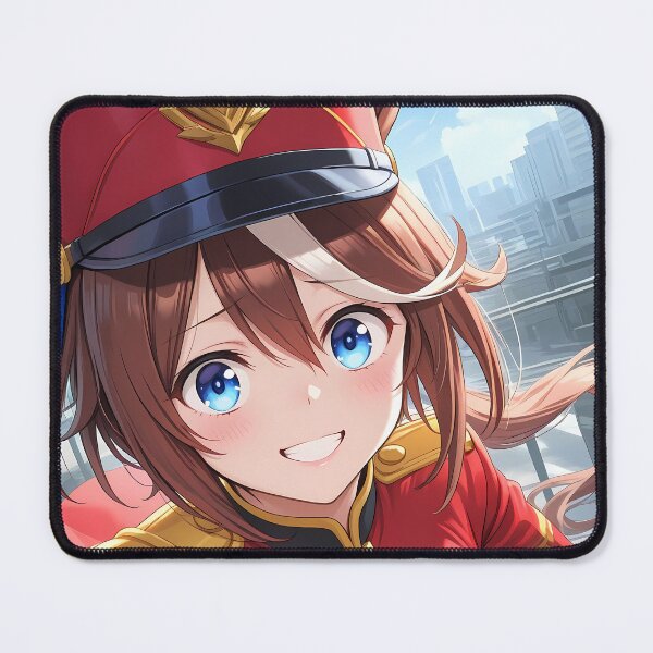 Item preview, Tokai Teio Uma Musume Pretty Derby Red Uniform City Smile designed and sold by PMartistStudio.