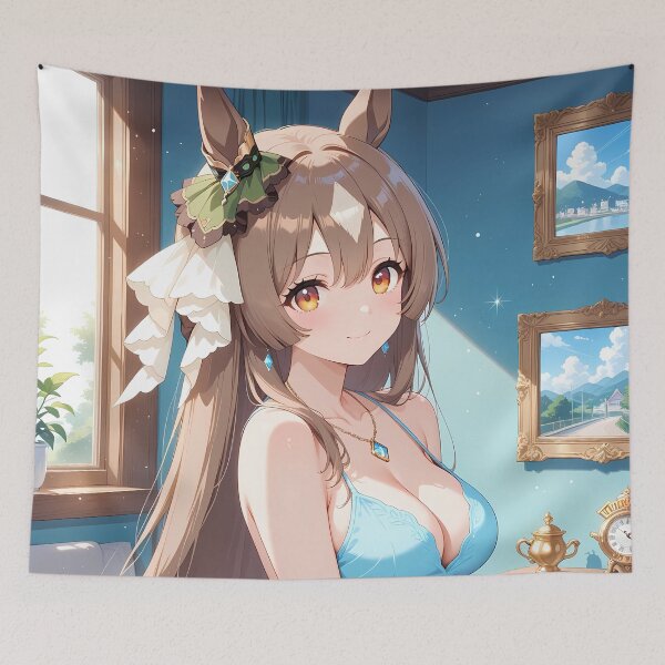 Item preview, Satono Diamond Uma Musume Pretty Derby Blue Room Glow designed and sold by PMartistStudio.