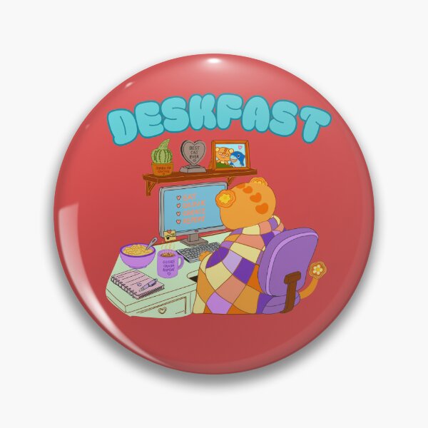 Item preview, Deskfast – Eat, Drink, Create, Repeat designed and sold by BritishDelights.