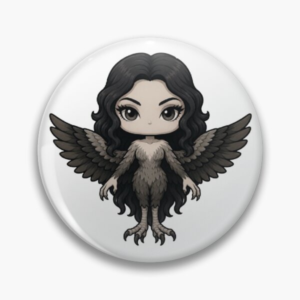Item preview, Siren Mythology Mascot Design designed and sold by The Dark Files.
