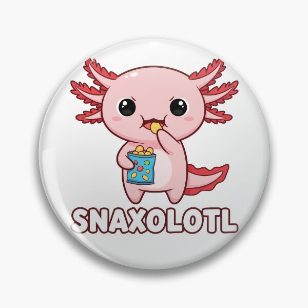 Item preview, Snacks Axolotl Funny  designed and sold by EverkindInk.