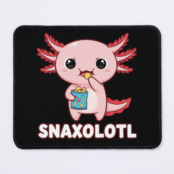 Item preview, Snacks Axolotl Funny  designed and sold by EverkindInk.