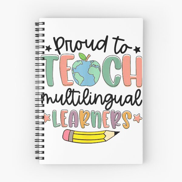 Item preview, Proud to Teach Multilingual Learner ESL Teacher Appreciation T-Shirt designed and sold by Badriiiii.