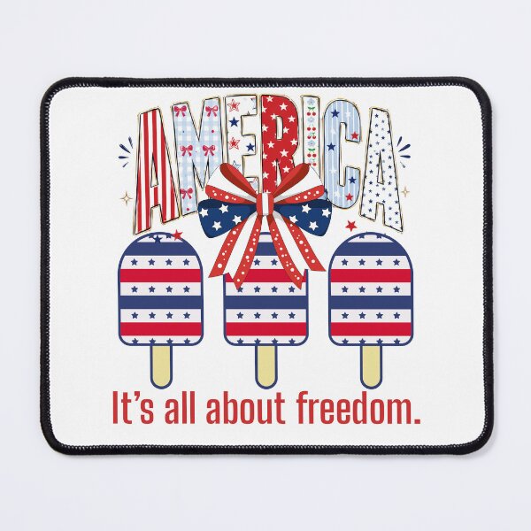 Item preview, America All About Freedom designed and sold by The Retromotel.