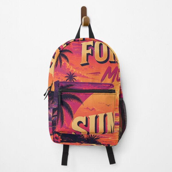Item preview, Summer Forever Mode Beach Sunset T-Shirt | Tropical Palm Tree Retro Surf Aesthetic Design designed and sold by FestivityFinds.