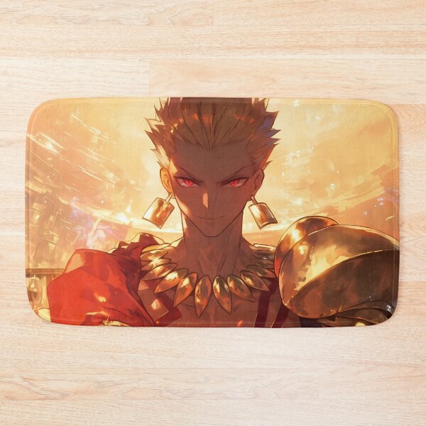 Item preview, Gilgamesh Fate Stay Night Golden King With Sunset Glory designed and sold by bystudiolereve.