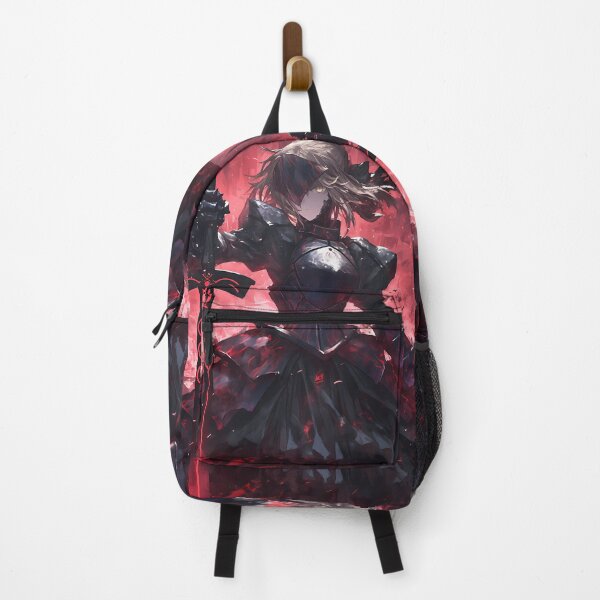 Item preview, Saber Alter Fate Stay Night Dark Knight With Red Glow designed and sold by bystudiolereve.