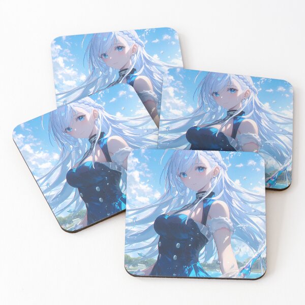 Item preview, Belfast Azur Lane Blue Maid Elegant Water Sparkle designed and sold by bystudiolereve.