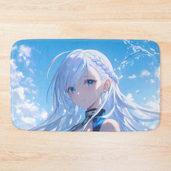 Artikelvorschau, Belfast Azur Lane Blue Maid Elegant Water Sparkle entworfen und verkauft von bystudiolereve.