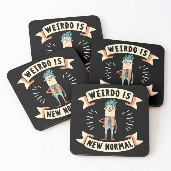 Item preview, Weirdo Is New Normal designed and sold by Scaryzz.