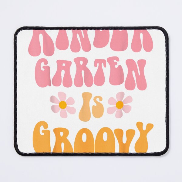 Item preview, Retro Groovy Kindergarten Hello Kindergarten Teacher Kids T-Shirt designed and sold by gidget-gadget.