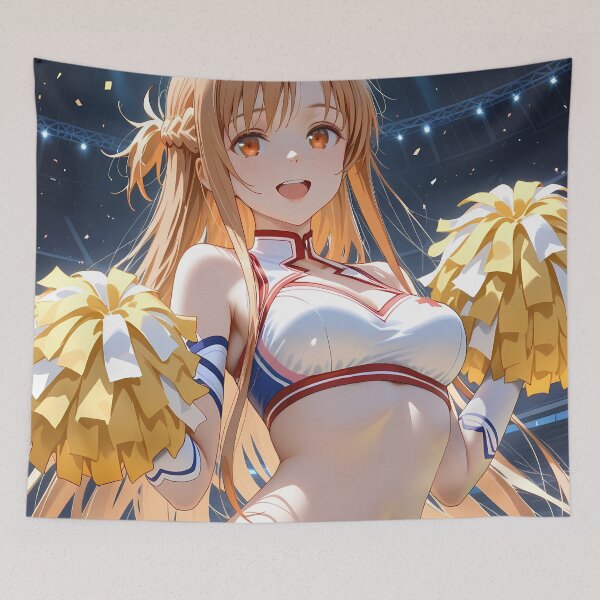 Item preview, Asuna Sword Art Online Golden Pompom Cheer Glow designed and sold by BrianRayan.