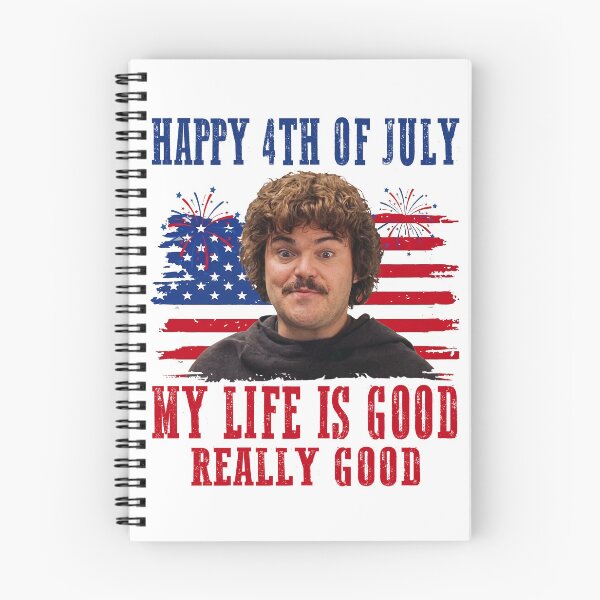 Item preview, Nacho Libre Happy 4th of July My Life Is Good Really Good  designed and sold by Holyiury.