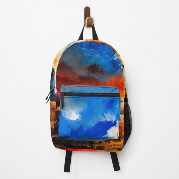 Item preview, Fiery Sunset Over Tranquil Waters designed and sold by Udaya Bandara Art.