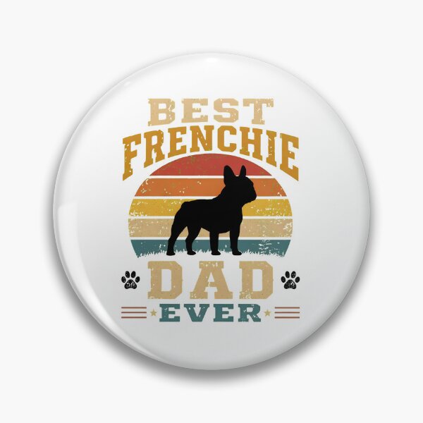 Item preview, Best Frenchie Dad Ever Vintage Sunset Kids designed and sold by SoyLamderma.