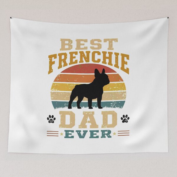 Item preview, Best Frenchie Dad Ever Vintage Sunset Kids designed and sold by SoyLamderma.