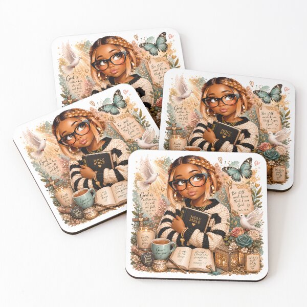Item preview, Faith Over Everything Sticker | Christian Black Girl | Bible Lover | Faith Over Fear | Cute Christian Gift designed and sold by overcomercrafts.