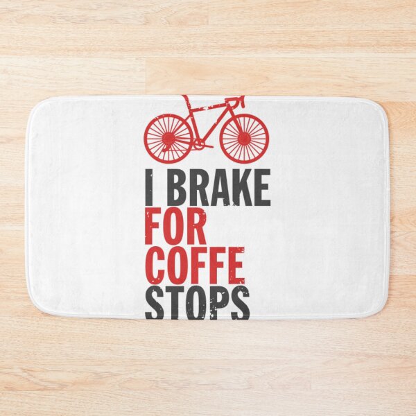Item preview, Cycling Coffee Ride Minimalist Bicycle Silhouette designed and sold by Poruhushi.