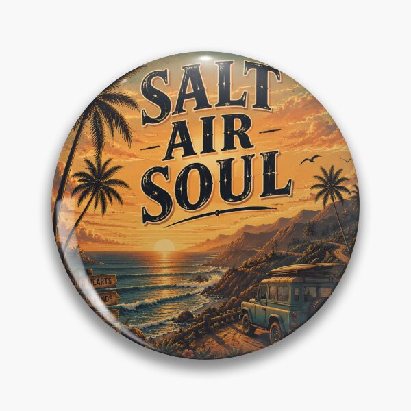 Item preview, Salt Air Soul Coastal Sunset Jeep Adventure Wall Art Print | Retro Beach Aesthetic Decor designed and sold by FestivityFinds.