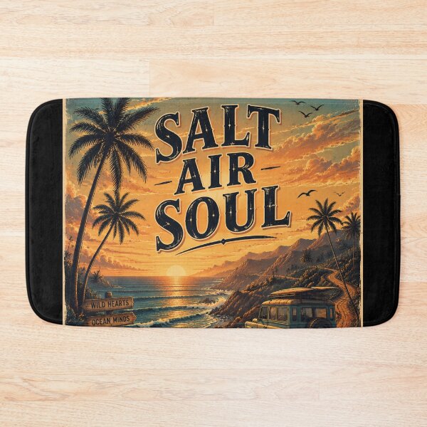 Item preview, Salt Air Soul Coastal Sunset Jeep Adventure Wall Art Print | Retro Beach Aesthetic Decor designed and sold by FestivityFinds.