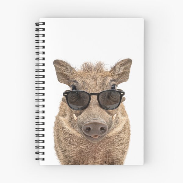 Item preview, Cute Baby Warthog Animal Wearing Sunglasses Funny designed and sold by RareLavender.