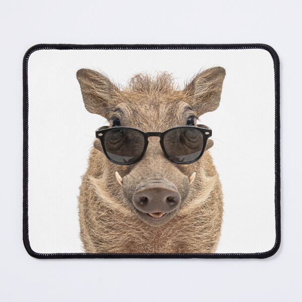 Item preview, Cute Baby Warthog Animal Wearing Sunglasses Funny designed and sold by RareLavender.