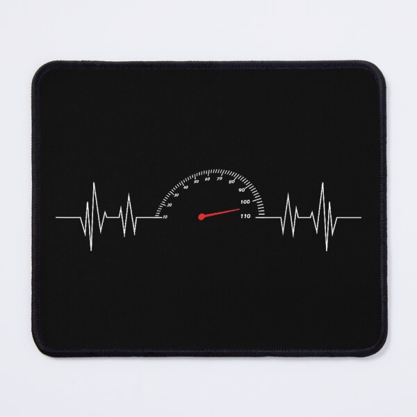 Item preview, Auto Mechanic Car Speedometer Heartbeat designed and sold by goombi-creative.