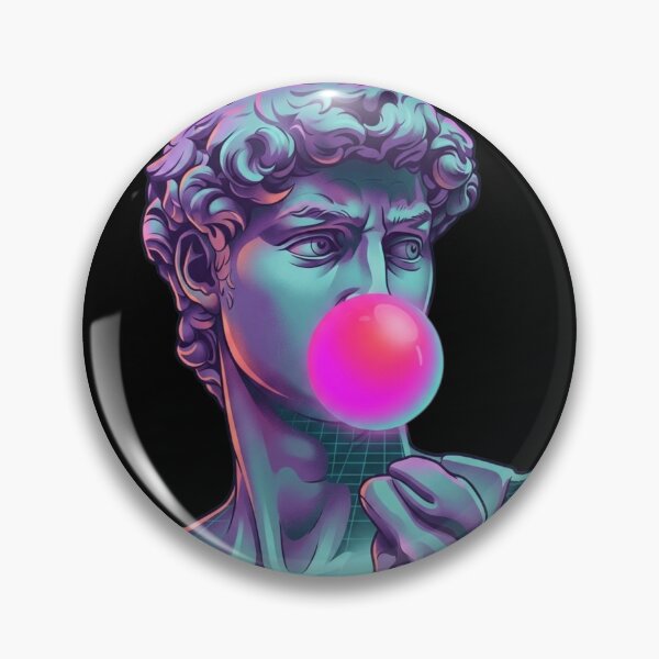 Item preview, Michealangelo's David Retrowave designed and sold by RahniNM.