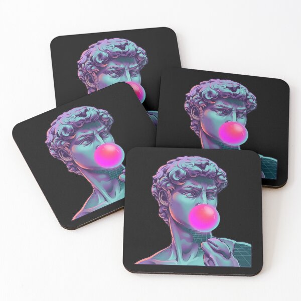 Item preview, Michealangelo's David Retrowave designed and sold by RahniNM.