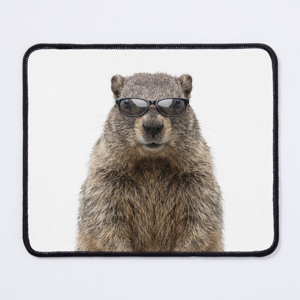 Item preview, Cute Baby Olympic Marmot Wearing Sunglasses Funny designed and sold by RareLavender.