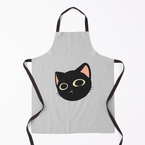 Item preview, Smushed Face Black Cat designed and sold by Deep Descent.