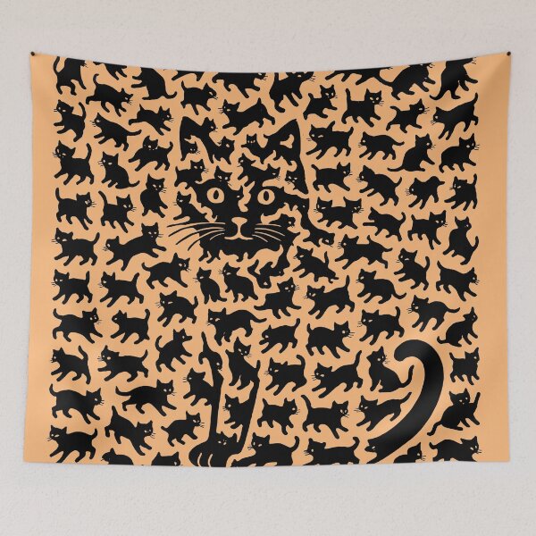 Item preview, Too Many Cats! designed and sold by Cathedral of Curiosity.