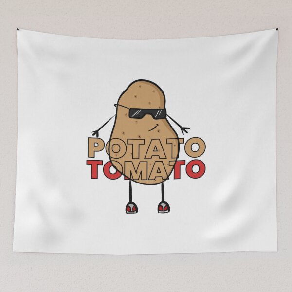 Item preview, Funny Potato Tomato Sarcastic Food Friendship Parody designed and sold by Poruhushi.