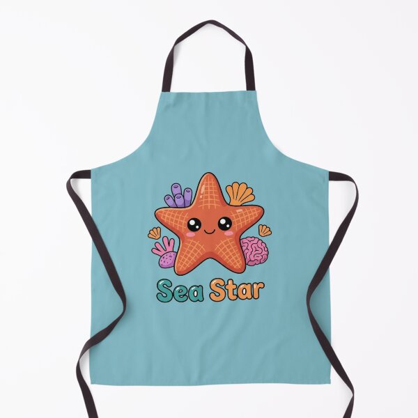 Item preview, Cute Sea Star Cartoon Sticker Design | Kawaii Ocean Starfish Clipart | Beach Lover Gift designed and sold by morning sun.