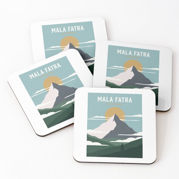 Item preview, Vintage Mala Fatra Slovakia Minimalist Alpine Poster designed and sold by DuckOddity.