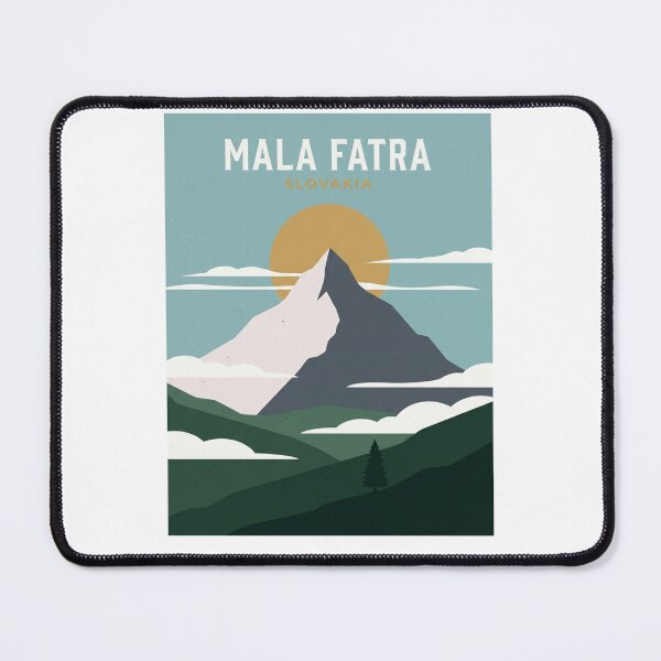 Item preview, Vintage Mala Fatra Slovakia Minimalist Alpine Poster designed and sold by DuckOddity.