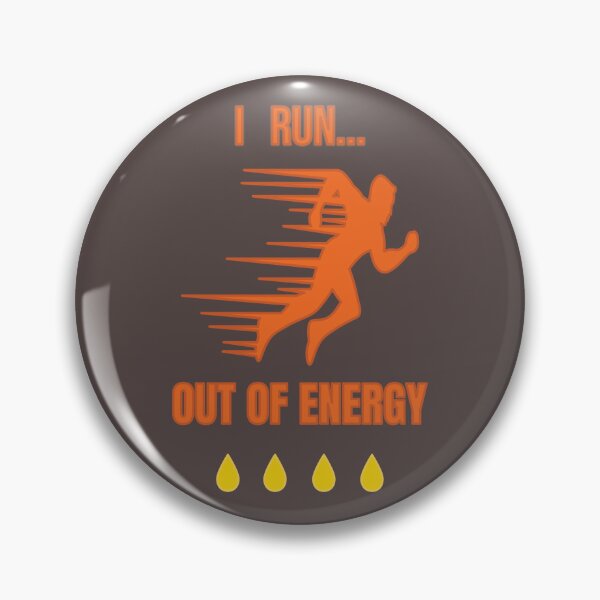 Item preview, Funny Running T-Shirt “I Run Out of Energy” – Runner Humor Fitness Gym Design designed and sold by jananinaveen.