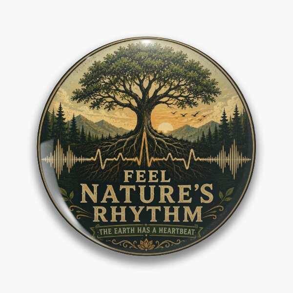 Item preview, Feel Nature’s Rhythm | Tree Heartbeat Music Art designed and sold by NatureHarmony16.