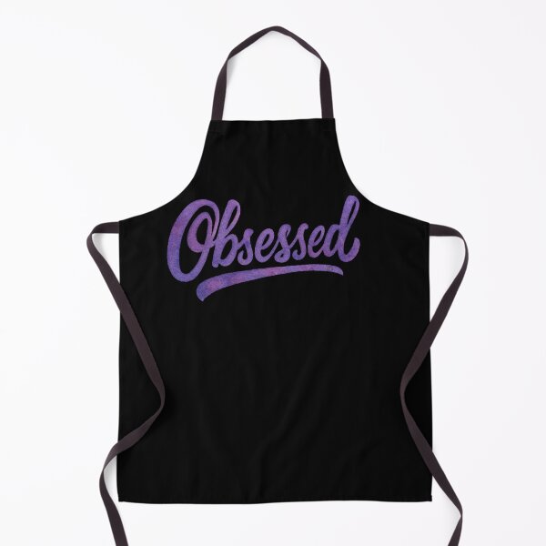 Item preview, Vibrant Purple Obsessed Script designed and sold by CAutumnTrapp.